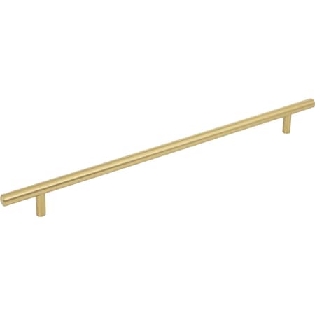 Elements 319 mm Center-to-Center Brushed Gold Naples Cabinet Bar Pull 399BG